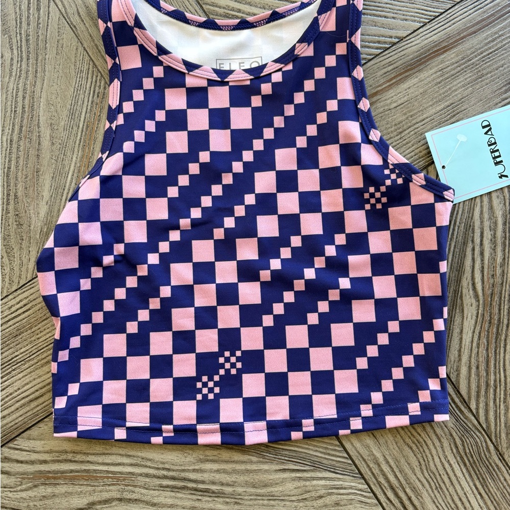 Fleo Tempo Crop Chalk Phlox XS